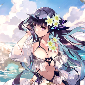 Clab swim closeup