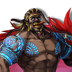Gorm swim closeup