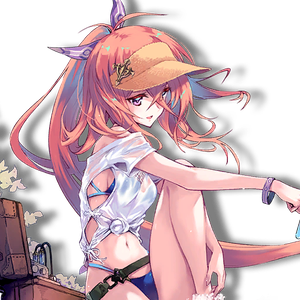 Kaya swim closeup