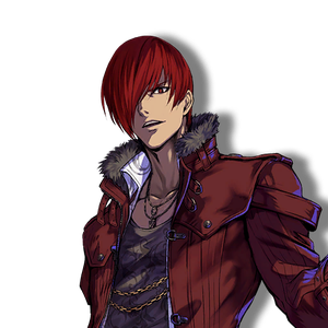 Kof iori closeup