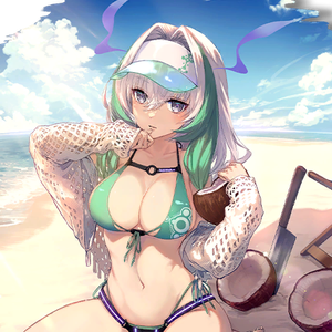 Math swim closeup