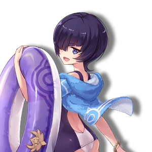 N alma swim closeup