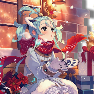 Rache xmas closeup