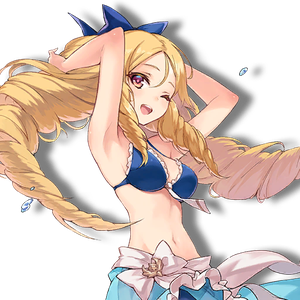Reve swim closeup