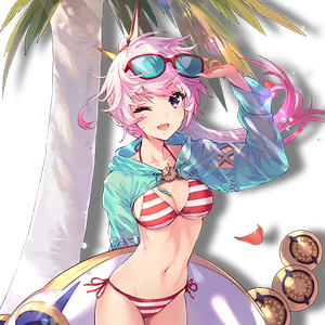 St mela swim closeup