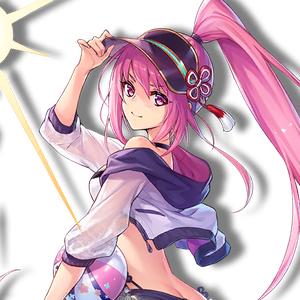 Suzu swim closeup
