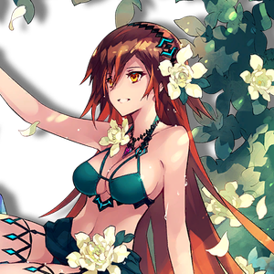 Tere swim closeup