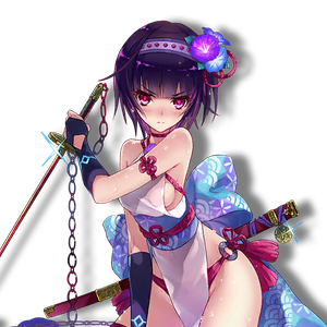 Yomi swim closeup